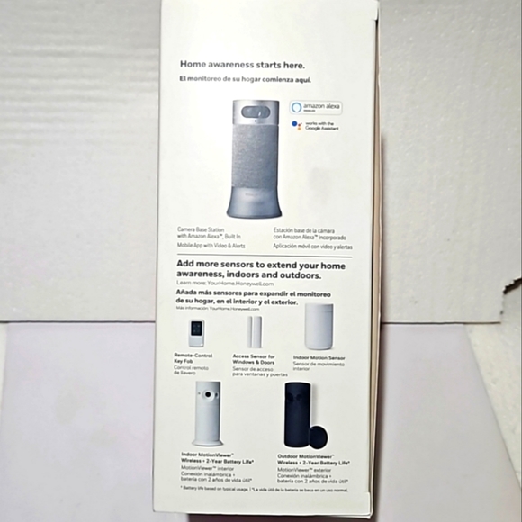 Honeywell Smart Home Security, All-In-One Self-Monitored System Cam Base Station - Picture 3 of 9